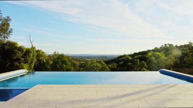 Infinity Pool On-top of Mountain