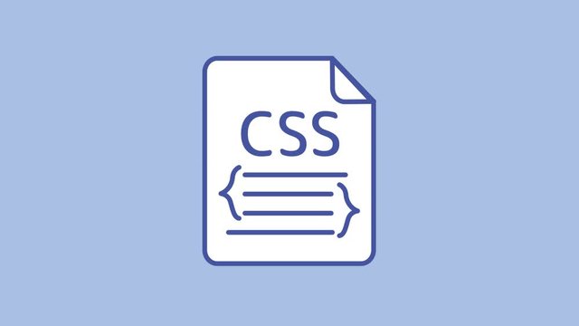 CSS line icon on the Alpha Channel