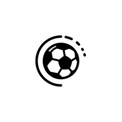Obraz premium Vector soccer icon design