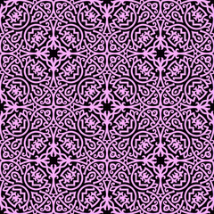 Abstract Geometric Seamless Pattern