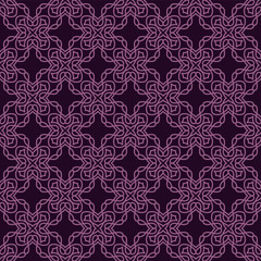 Fototapeta premium Abstract geometric seamless pattern