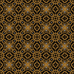 Abstract geometric seamless pattern