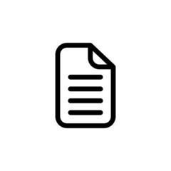 Document. SEO Icon Set. Search Engine Optimization Icon