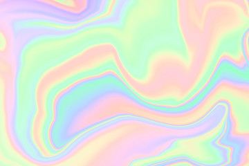 Obraz premium Abstract Natural Luxury marble texture. Wonderful background in Holographic Foil. Digital art. Marbleized effect. Neon texture.