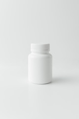  medical bottle isolated on a white background