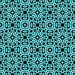 Abstract geometric seamless pattern