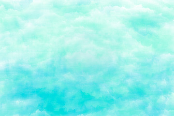 Abstract water color background looks like a sea.