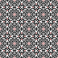 Abstract geometric seamless pattern