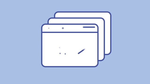 Code tags line icon on the Alpha Channel