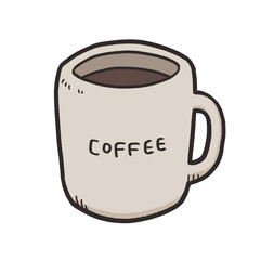 コーヒー　カフェ　喫茶店　カフェオレ　飲み物　ドリンク　ファミレス　コップ　マグカップ