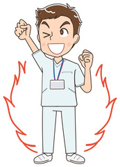 看護師 男 ナース マンガ イラスト