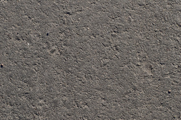 Closeup of a kind of drawing on asphalt.