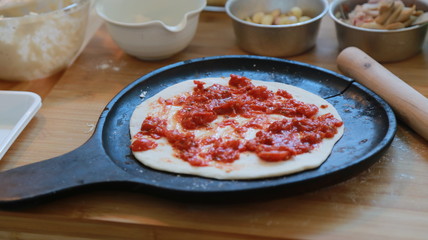 tomato pizza