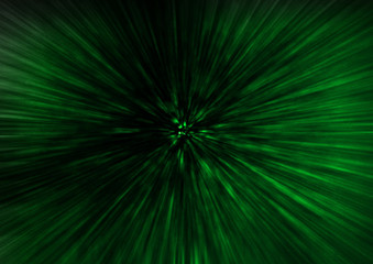 green abstract graphic motion