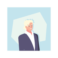 businessman in the office, business professional man