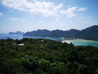 Fototapeta na wymiar Ko Phi Phi Viewpoint 3