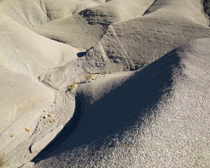 Arid landscape view