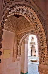 Fototapeta na wymiar Fez, Attarine Madrasah