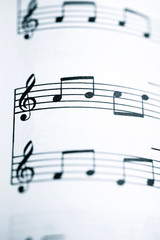 Music sheet view