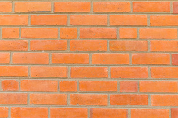 Red vintage brick wall background, wallpaper, pattern 