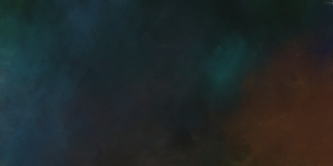 abstract painted artistic retro horizontal header with very dark blue, dark slate gray and old mauve color