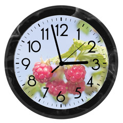 Daylight Saving Time. DST. Wall Clock going to winter time. Turn time forward. Abstract photo of changing time at spring.