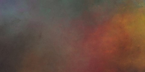 abstract painted artistic old horizontal banner with old mauve, sienna and brown color