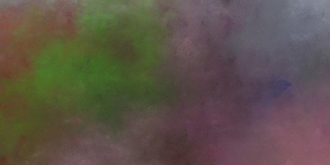 abstract painted artistic aged horizontal background with old mauve, dim gray and light slate gray color
