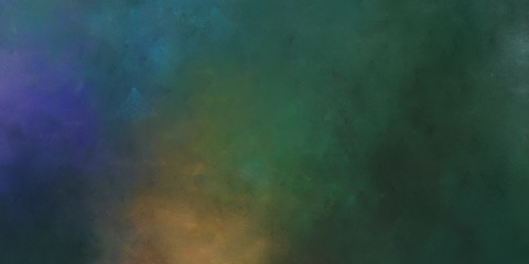 abstract painted artistic retro horizontal texture background  with dark slate gray, dark slate blue and pastel brown color