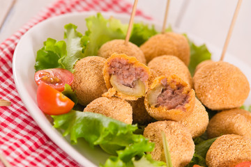 Ascoli stuffed olives.