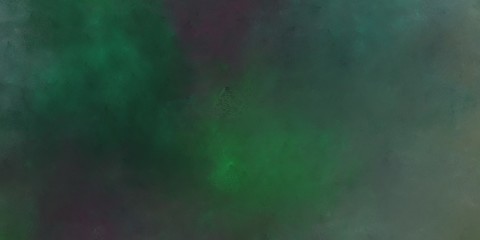 Obraz premium abstract painted artistic decorative horizontal background with dark slate gray, dim gray and very dark blue color