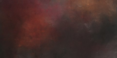 abstract painted artistic antique horizontal header with very dark magenta, old mauve and pastel brown color