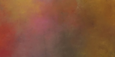 abstract painted artistic grunge horizontal design with brown, peru and old mauve color