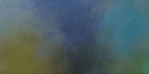 abstract painted artistic aged horizontal background with dim gray, dark olive green and light slate gray color