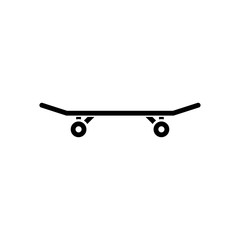 Skateboard icon trendy