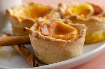 Portuguese egg tart pastry Pastel de nata