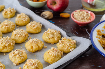 Cookies ready to cook