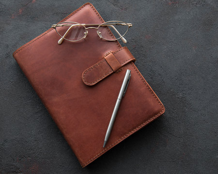 Brown Leather Notebook