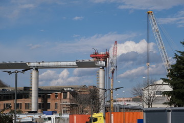 Dopo la tragedia del Morandi a Genova la ricostruzione del nuovo ponte san giorgio