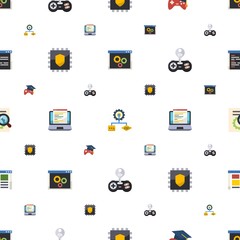 code icons pattern seamless