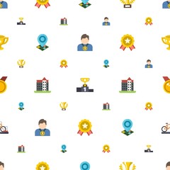 place icons pattern seamless