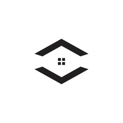 Fototapeta na wymiar home hexagon logo design inspiration