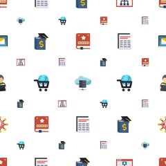book icons pattern seamless