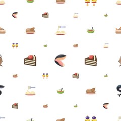 tasty icons pattern seamless