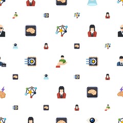 human icons pattern seamless