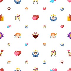 holiday icons pattern seamless