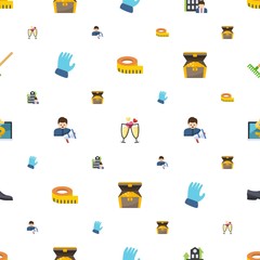 object icons pattern seamless