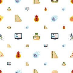 fast icons pattern seamless