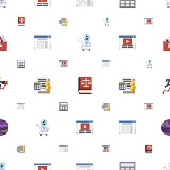 concept icons pattern seamless