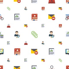 document icons pattern seamless